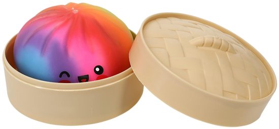 Mystery Dumplings Squishy Rainbow + Free gift
