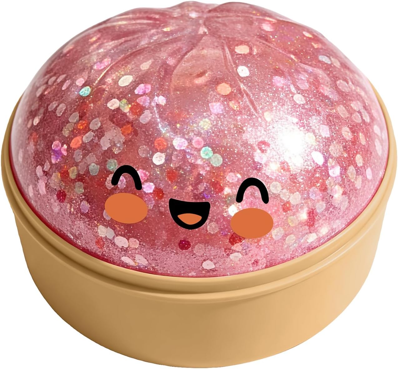 Giant Glitter Dumpling Squishy