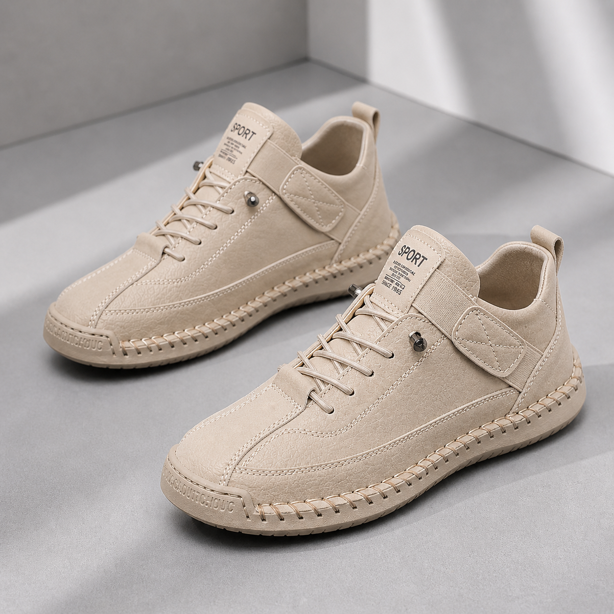 MIA ORTHOPEDIC SNEAKERS - BEIGE