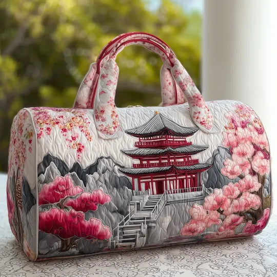 Japanese Vibration Quilted Travel Bag