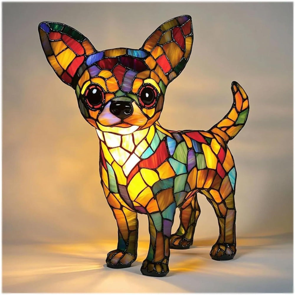 Chihuahua Life Lamp