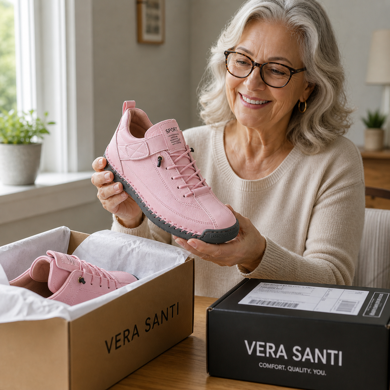 MIA ORTHOPEDIC SNEAKERS - PINK