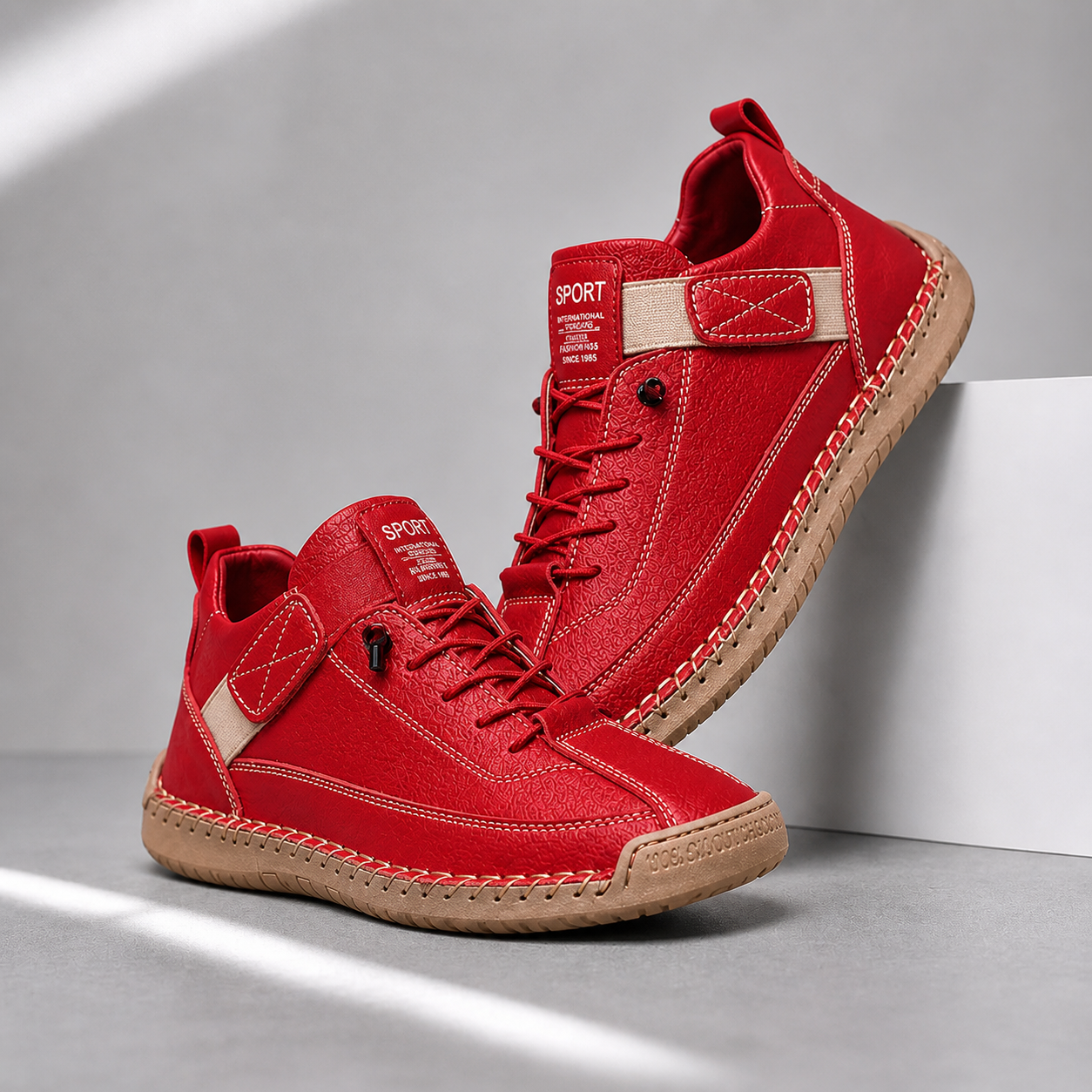 MIA ORTHOPEDIC SNEAKERS - RED