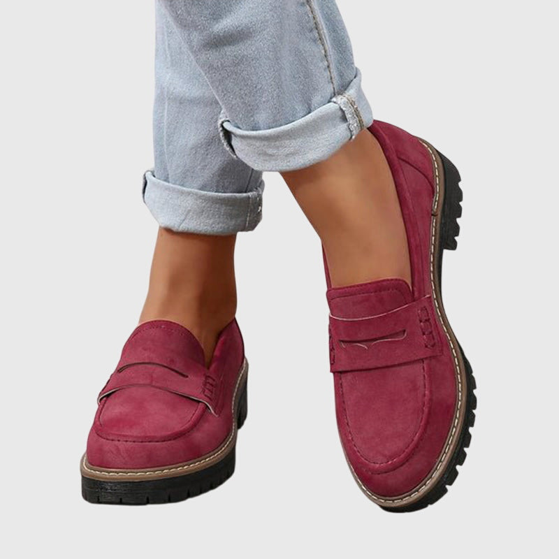 Melania | Timeless Suede Loafers