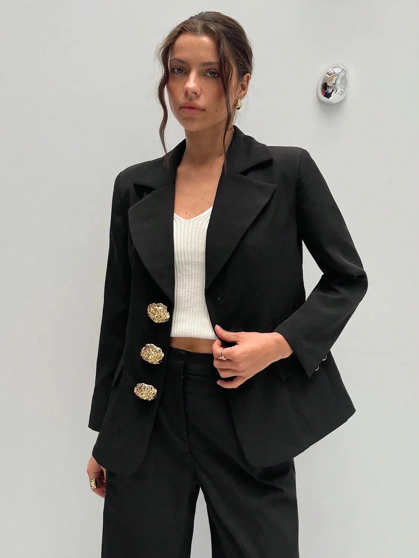 Stylová retro sako Clara s asymetrickým střihem