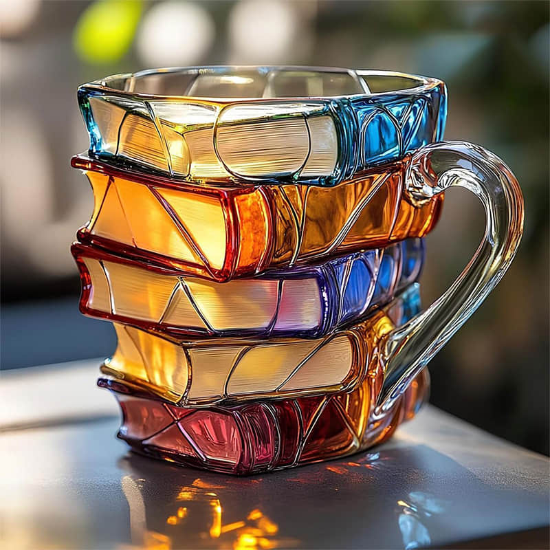 Reading Mug Happiness Handmade