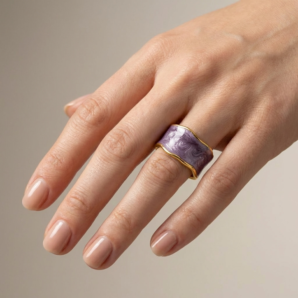 HANDMADE ART VINTAGE RING - (ADJUSTABLE)