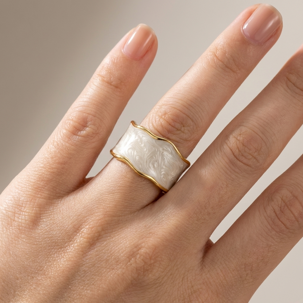 HANDMADE ART VINTAGE RING - (ADJUSTABLE)