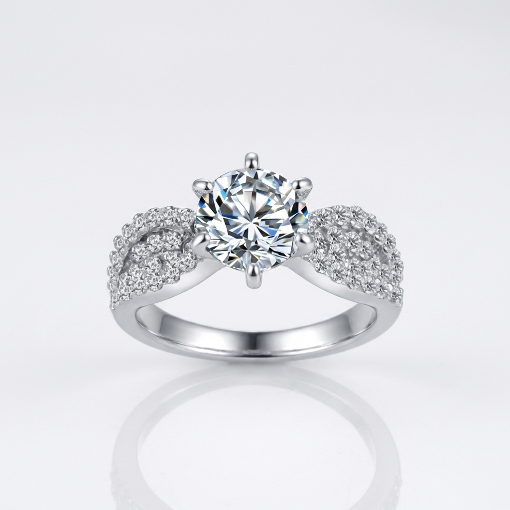 ROSE GOLD DIAMOND LEGACY RING