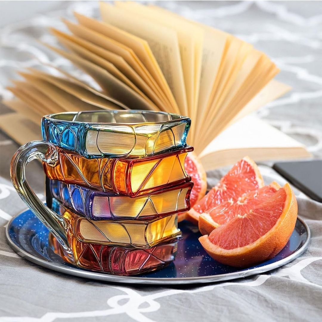 Reading Mug Happiness Handmade
