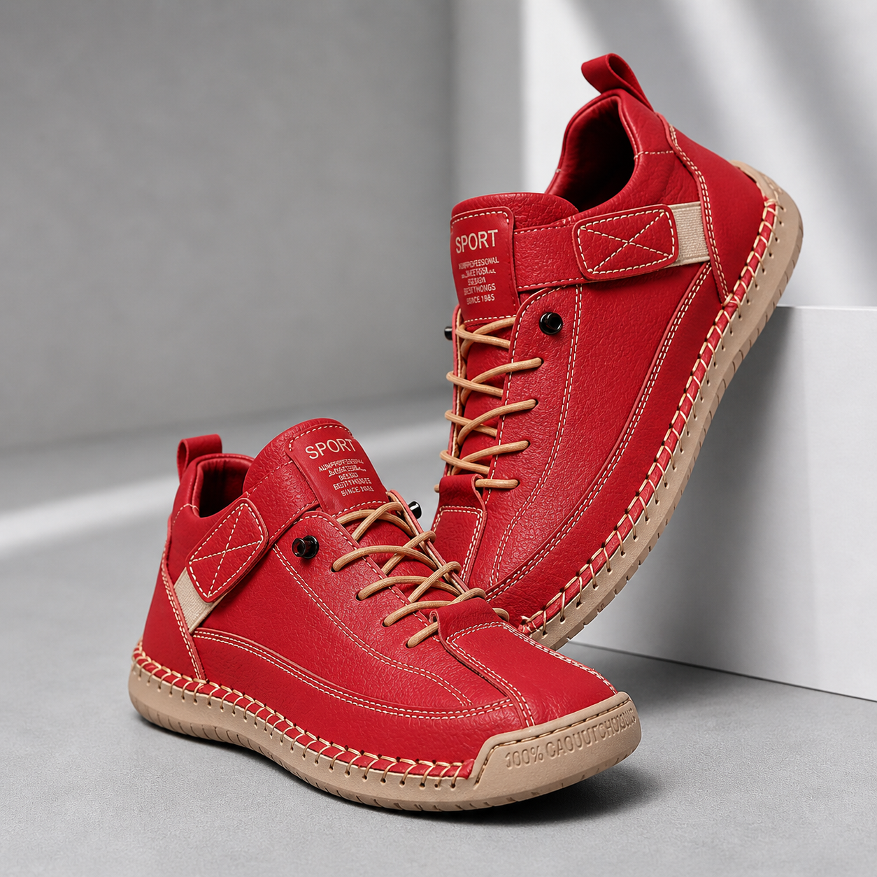 MIA ORTHOPEDIC SNEAKERS - RED