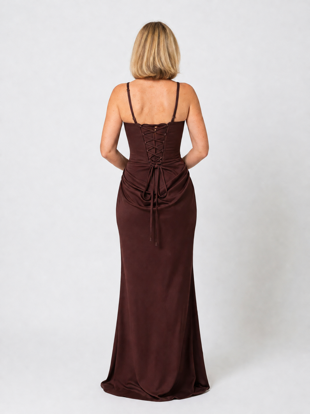 Lenore Draped Maxi Dress