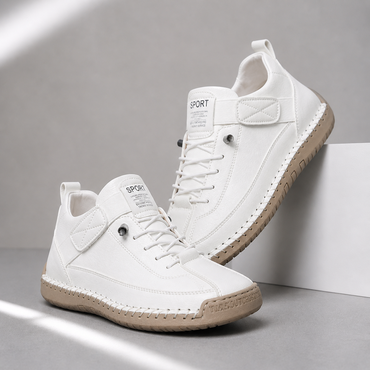 MIA ORTHOPEDIC SNEAKERS - WHITE
