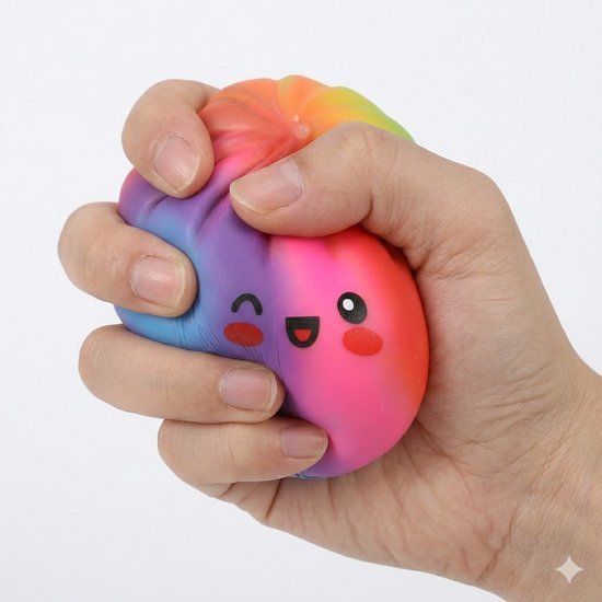 Mystery Dumplings Squishy Rainbow  + Free gift