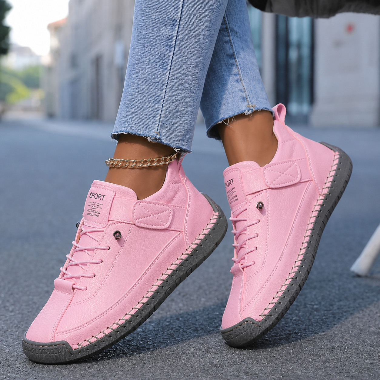 MIA ORTHOPEDIC SNEAKERS - PINK