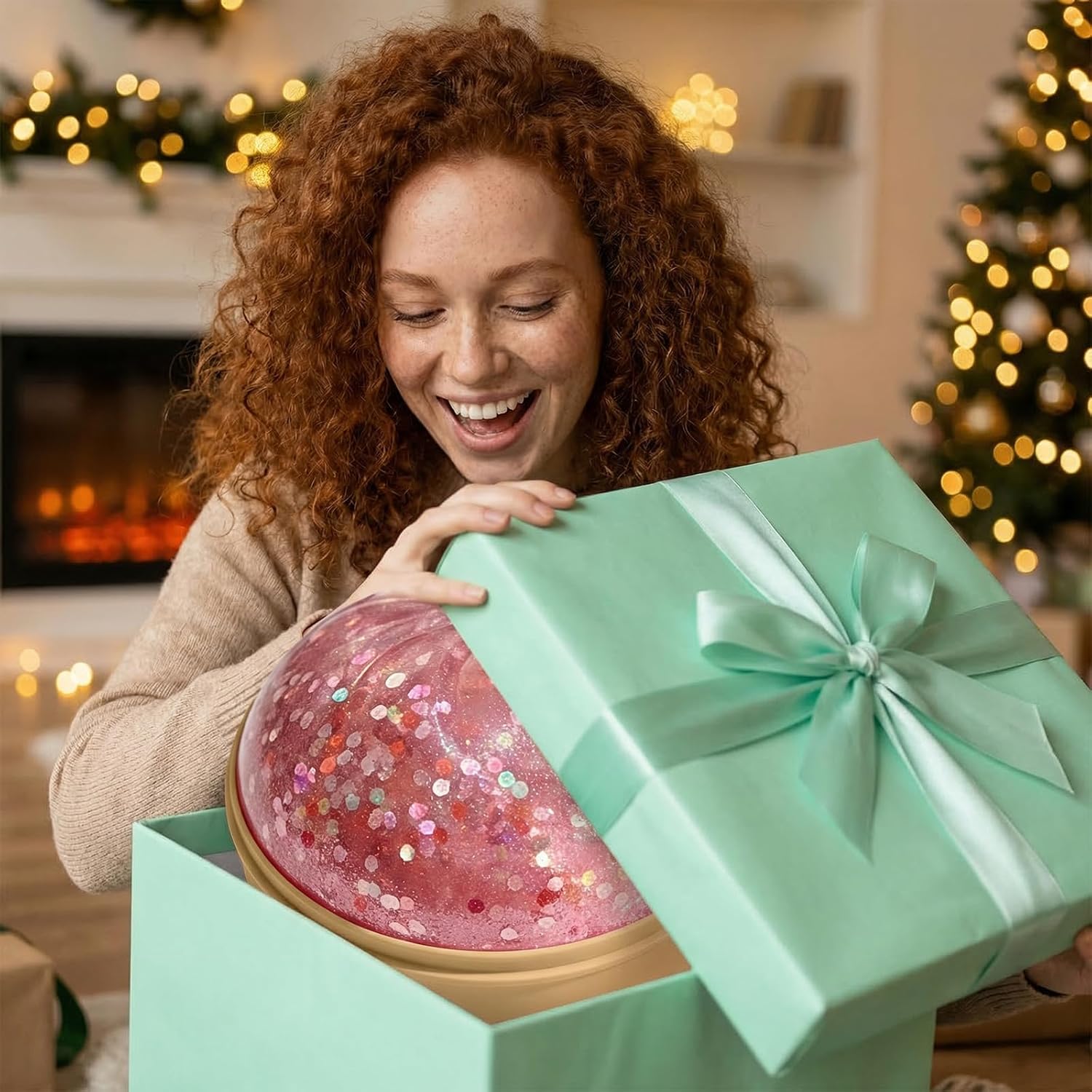 Giant Glitter Dumpling Squishy