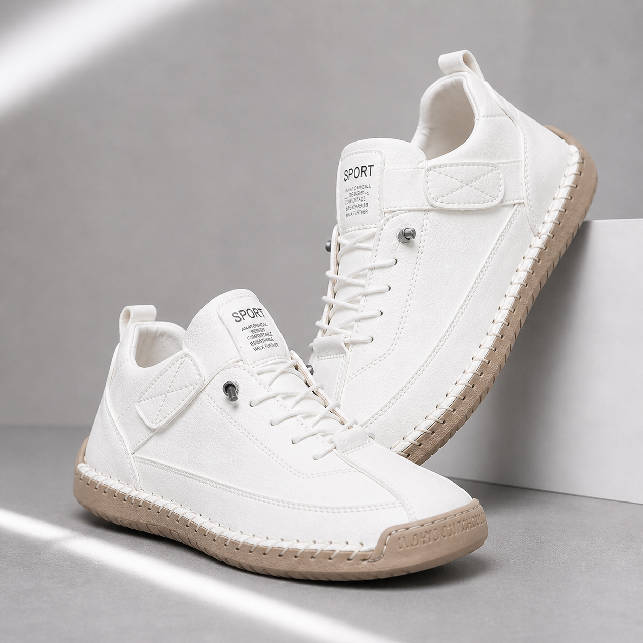 MIA ORTHOPEDIC SNEAKERS - WHITE