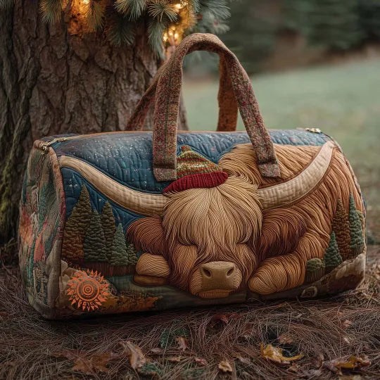 Padded Travel Bag Cow from the Farm