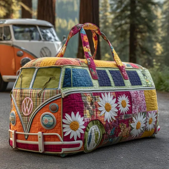 Padded Travel Bag Floral Path