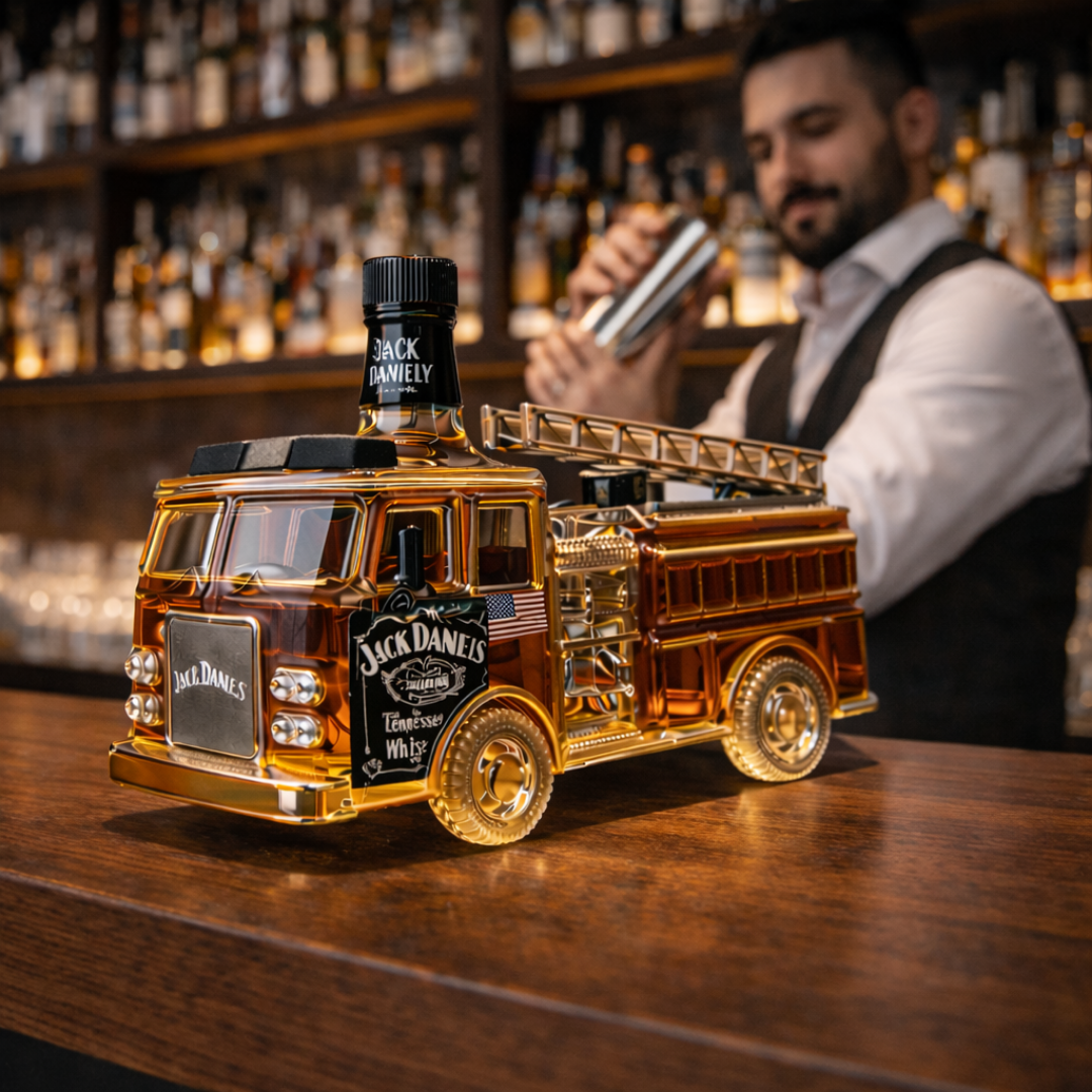 Jack Daniel's Whisky Bottle  - Firefighters Edition