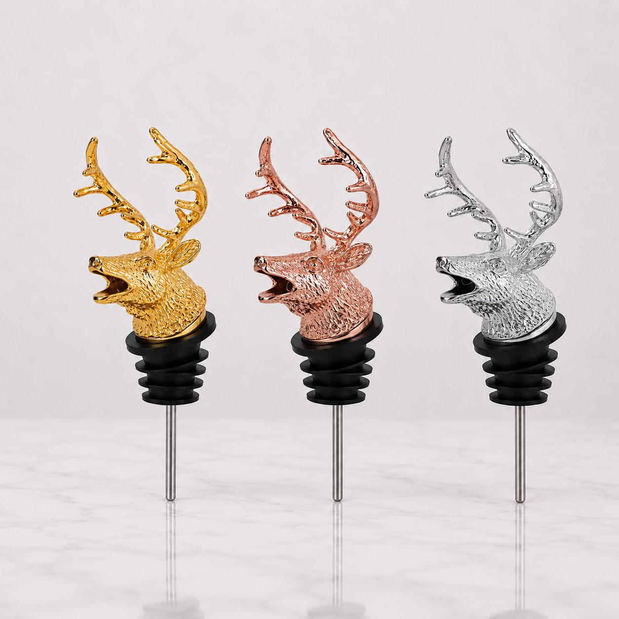 Liquor bottle pourer - Deer Hunter