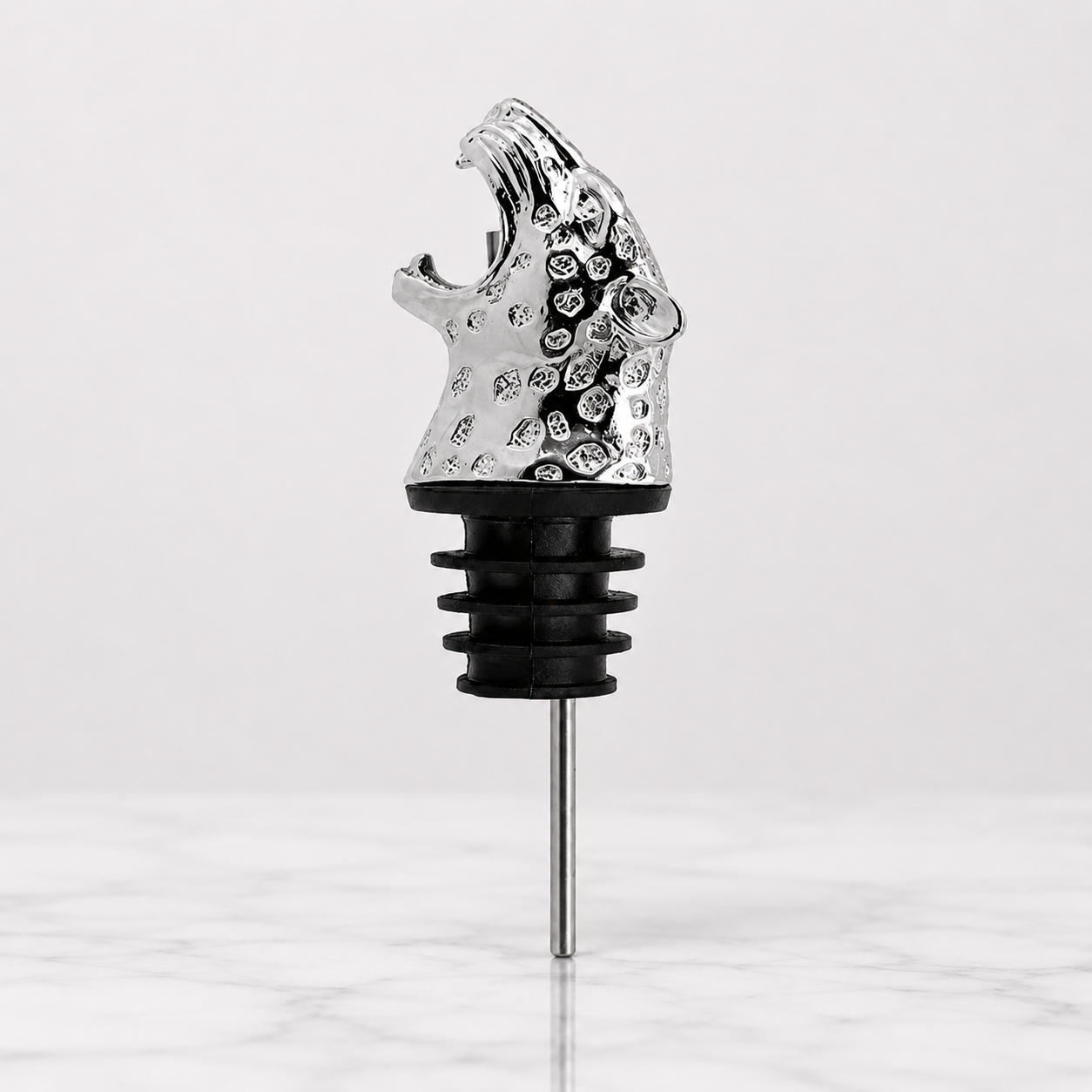 Liquor bottle pourer - Cheetah