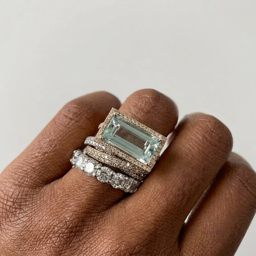 Vintage Ring made of Silver and Turquoise