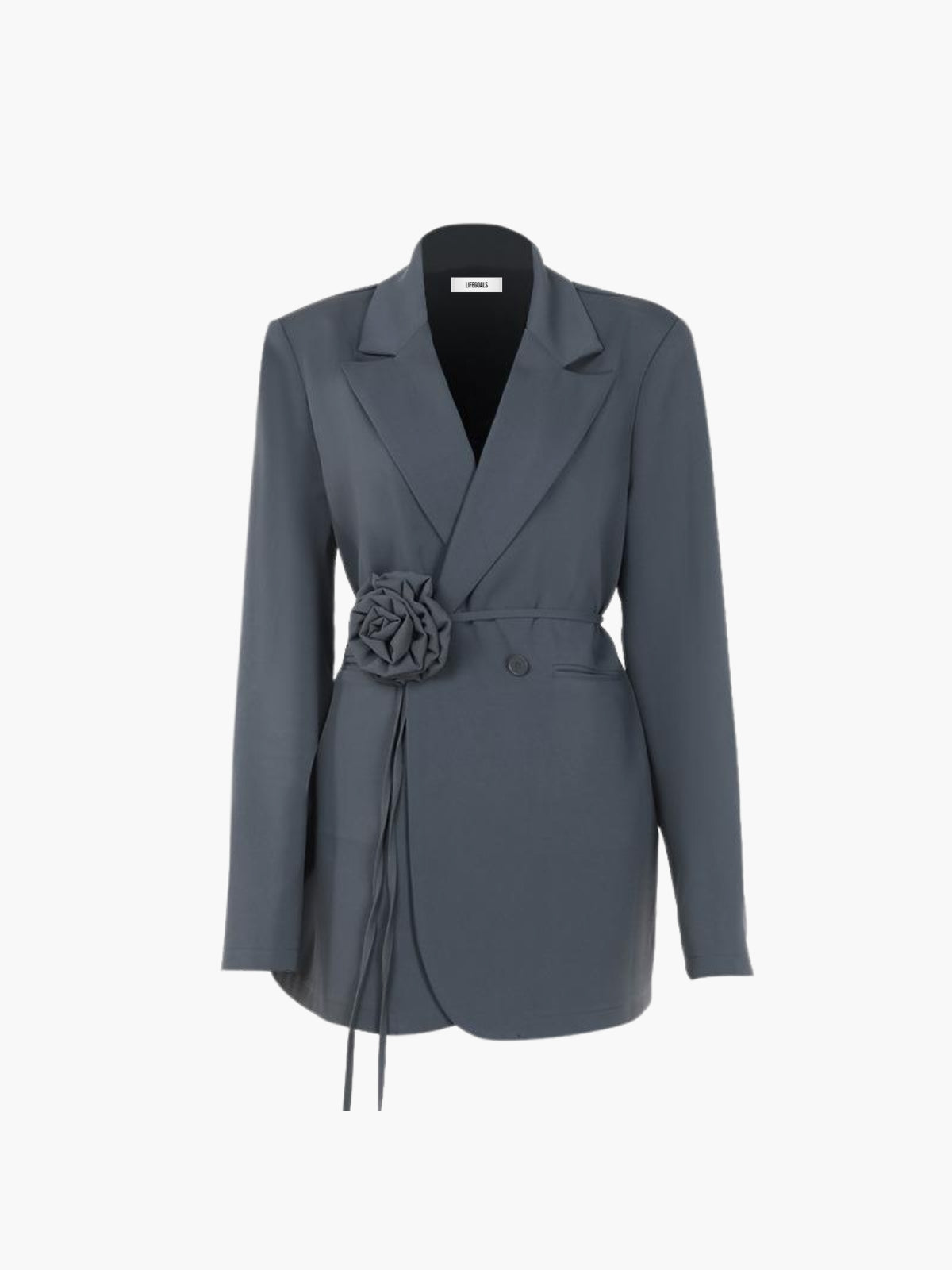 Sako Lila s květinami do kanceláře